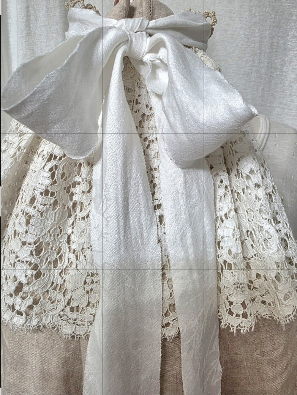 OVERLAY JABOT🩷ONE PIECE NWT🩷MOSSIE ANNA ARTISAN DESIGN🩷 VINTAGE